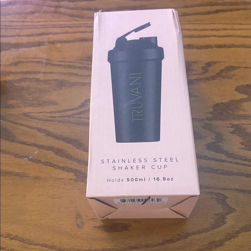 Black Stainless Steel Shaker Cup